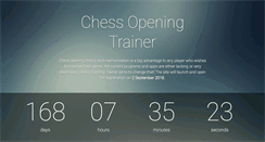 Desktop Screenshot of chessopeningtrainer.com